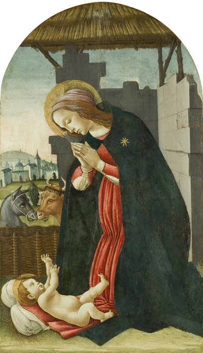 Madone et Enfant - Jacopo del Sellaio