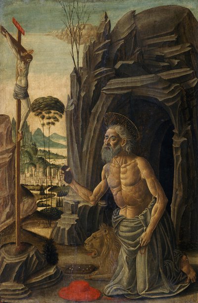 Saint Jérôme en pénitent, c.1590 - Jacopo del Sellaio