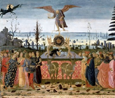 Le triomphe du temps - Jacopo del Sellaio