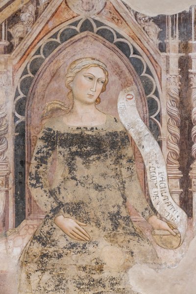Allégorie de la Rhétorique (fresque) - Jacopo di Cione