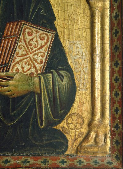 Le Rédempteur avec la Madone et les Saints (détail) - Jacopo di Meliore
