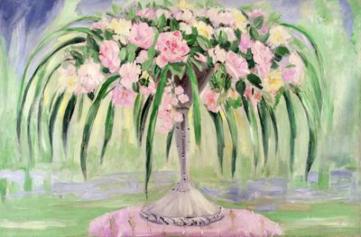 Roses dans un vase Art Nouveau - Jacqueline Marval