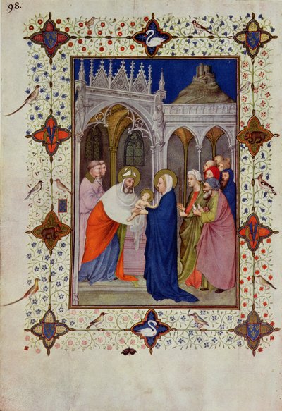 Heures de Notre-Dame : None, La Présentation au Temple, des 