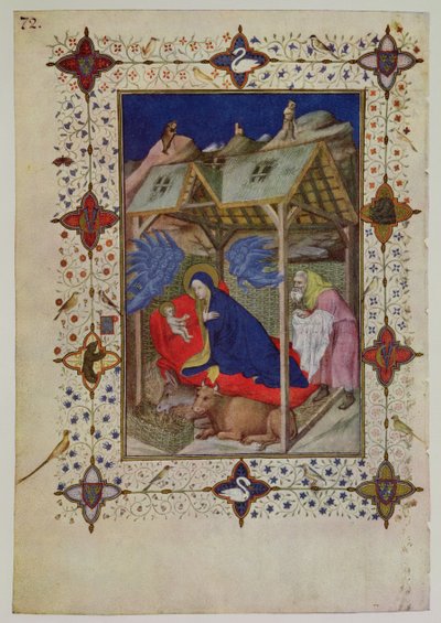 MS 11060-11061 Heures de Notre-Dame : Prime, La Naissance du Christ, des 