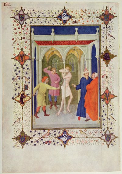Heures de la Croix: Tierce, La Flagellation du Christ, des 