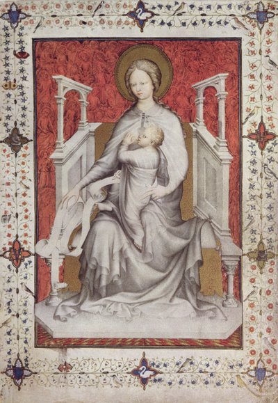 MS 11060-11061 La Vierge allaitant l