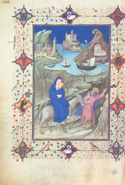 Ms 11060-61, Fuite en Égypte, de 
