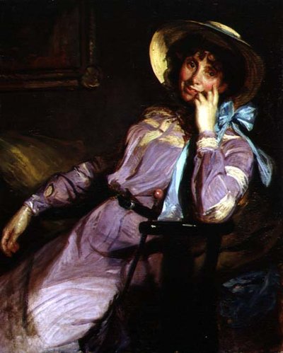 Portrait de Mlle M.D. McEwen - Jacques Emile Blanche