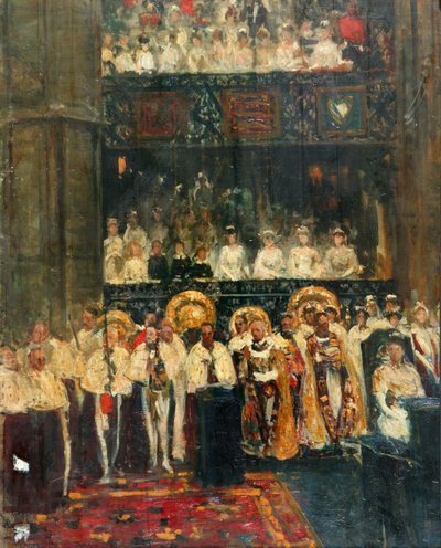 Le Couronnement de George V - Jacques Emile Blanche
