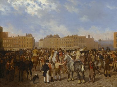Ancien marché de Smithfield - Jacques-Laurent Agasse
