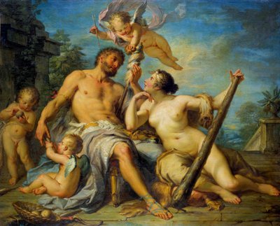 Hercule et Omphale Hercule (Héraclès) est amoureux d