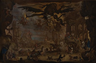 La Tentation de Saint Antoine - Jacques (after) Callot