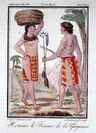 Indiens de Guyane française, de 