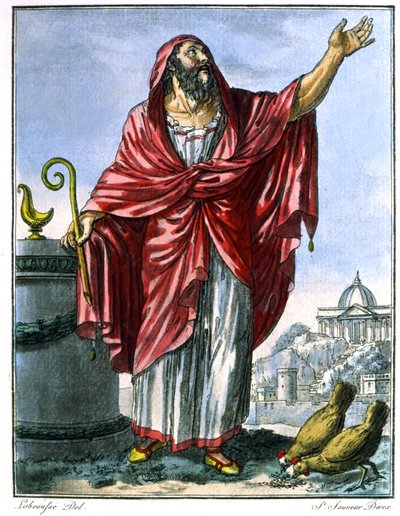Augure romain - Jacques (after) Grasset de Saint Sauveur