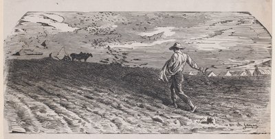 Le Semeur, vers 1852 - Jacques Adrien Lavieille