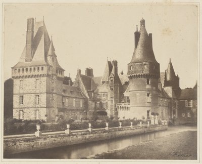 Vue du chateau de Maintenon - Jacques Alexandre Ferrier