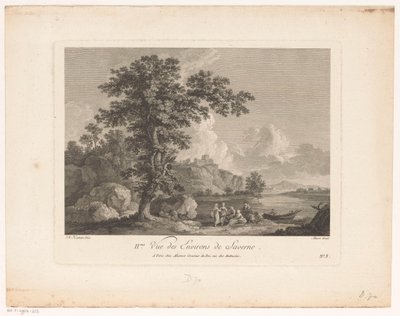Paysage dans les environs de Saverne - Jacques Aliamet (possibly)