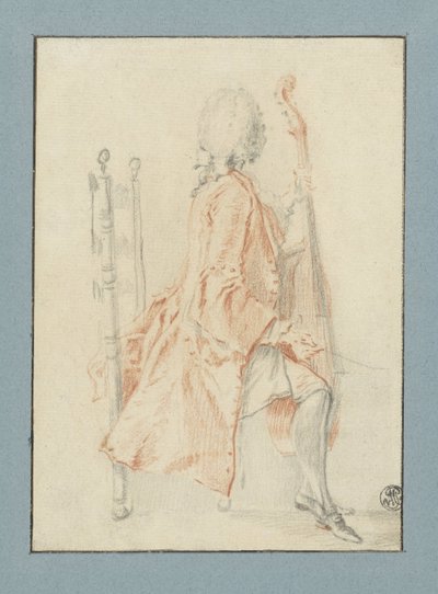 Joueur de viole - Jacques André Portail