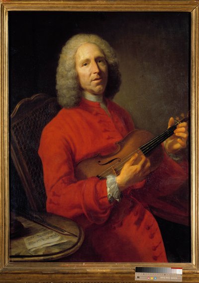 Portrait de Jean-Philippe Rameau (1683-1764), compositeur français - Jacques Andre Joseph Camelot Aved