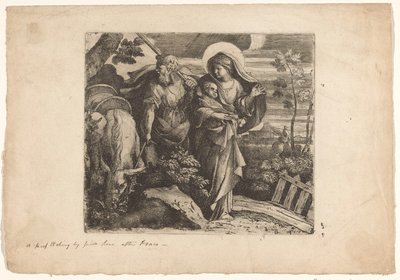 Fuite en Égypte - Jacques Antoine Friquet de Vauroze