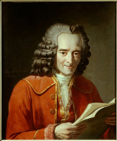 Portrait de Voltaire (François Marie Arouet dit) - Jacques Augustin Catherine Pajou