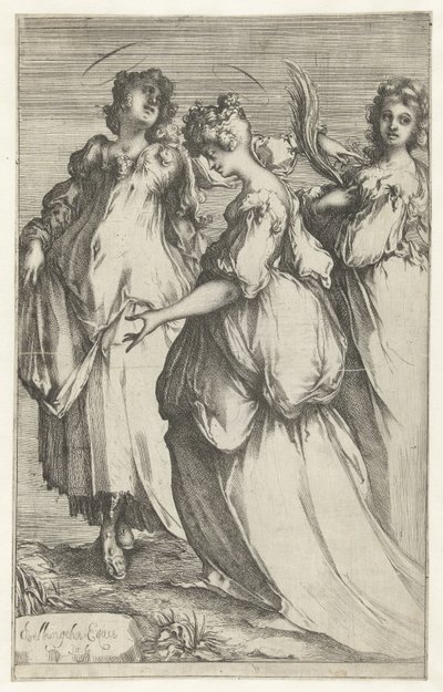 Trois saintes femmes - Jacques Bellange