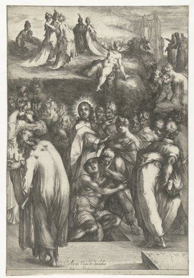 Résurrection de Lazare - Jacques Bellange