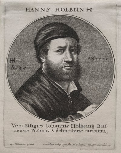 Portrait de Hans Holbein - Jacques Bellange