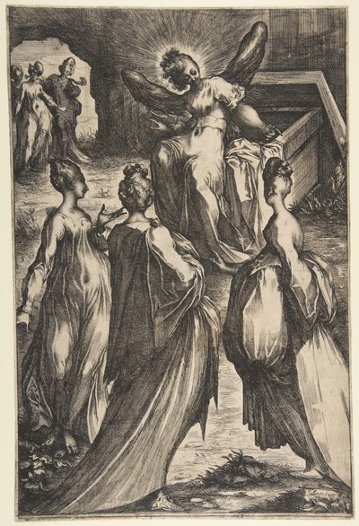 Les Trois Maries au Tombeau - Jacques Bellange