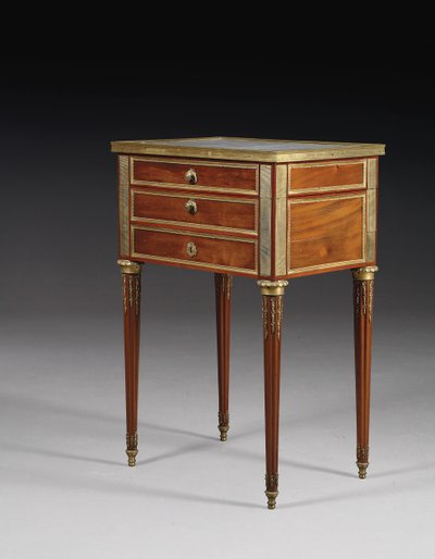 Table de jeux Louis XVI - Jacques Birckle