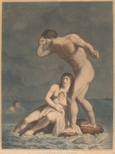 Le Déluge universel - Jacques Bonnefoy after Michel Honoré Bounieu