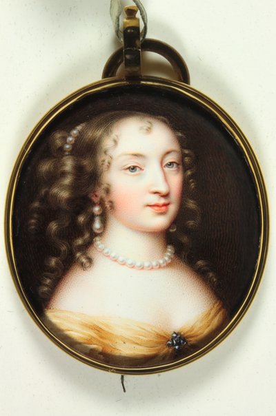 Une dame appelée Mary Killigrew, Madame Zuylestein (émail) - Jacques Bordier