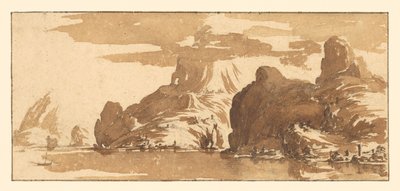 Vue de montagnes au-delà d