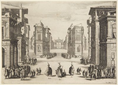 Acte 1, de la série Soliman - Jacques Callot