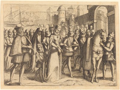 Arrivée à Valence - Jacques Callot