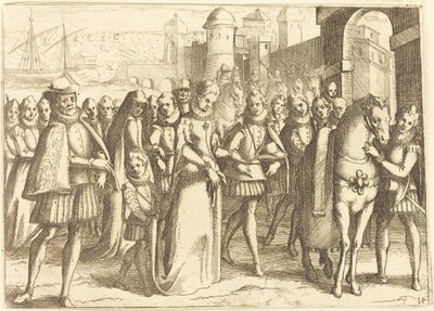 Arrivée à Valence - Jacques Callot