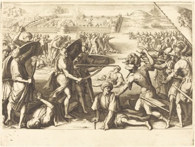 Assaut sur les forts extérieurs de Bone - Jacques Callot