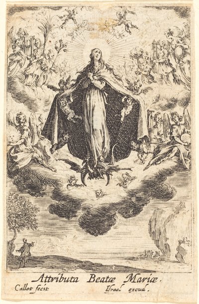 Attributs de la Vierge - Jacques Callot