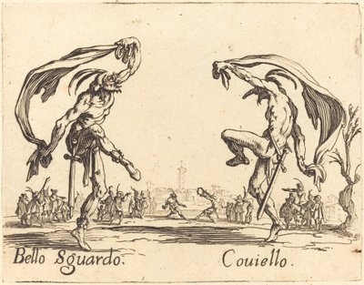Bello Sguardo et Coviello - Jacques Callot
