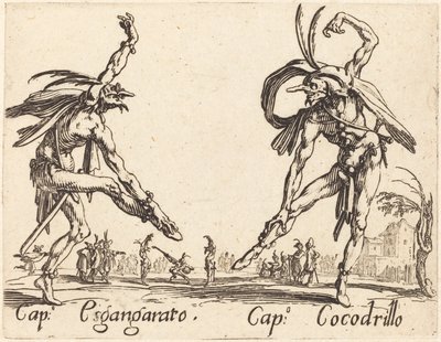 Cap. Esgangarato et Cap. Cocodrillo - Jacques Callot