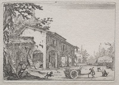 Caprices : La ferme italienne - Jacques Callot
