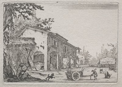 Caprices : La ferme italienne - Jacques Callot