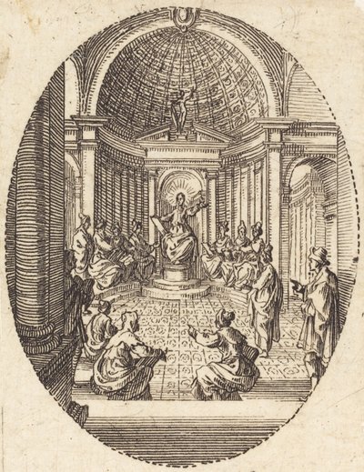 Le Christ parmi les docteurs - Jacques Callot