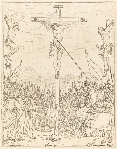 Christ sur la croix - Jacques Callot