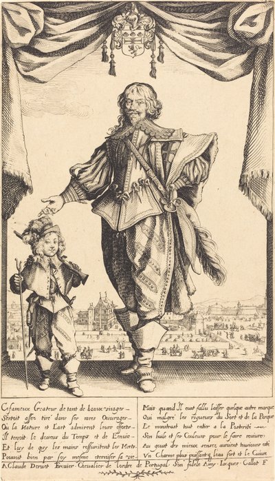 Claude Deruet et son fils, Jean - Jacques Callot