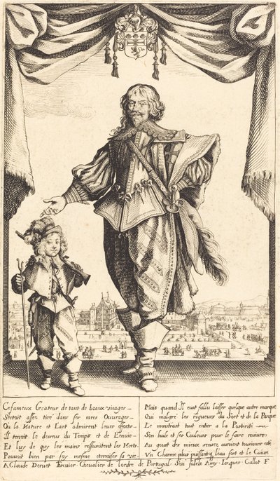 Claude Deruet et son fils, Jean - Jacques Callot