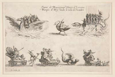 Combat à la Barrière, Entrée de Monseigneur Henry de Lorraine - Jacques Callot