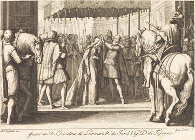 Couronnement de la Grande-Duchesse - Jacques Callot