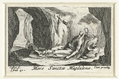 La mort de Marie-Madeleine - Jacques Callot