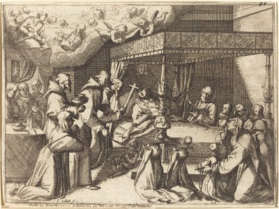 La Mort de la Reine - Jacques Callot
